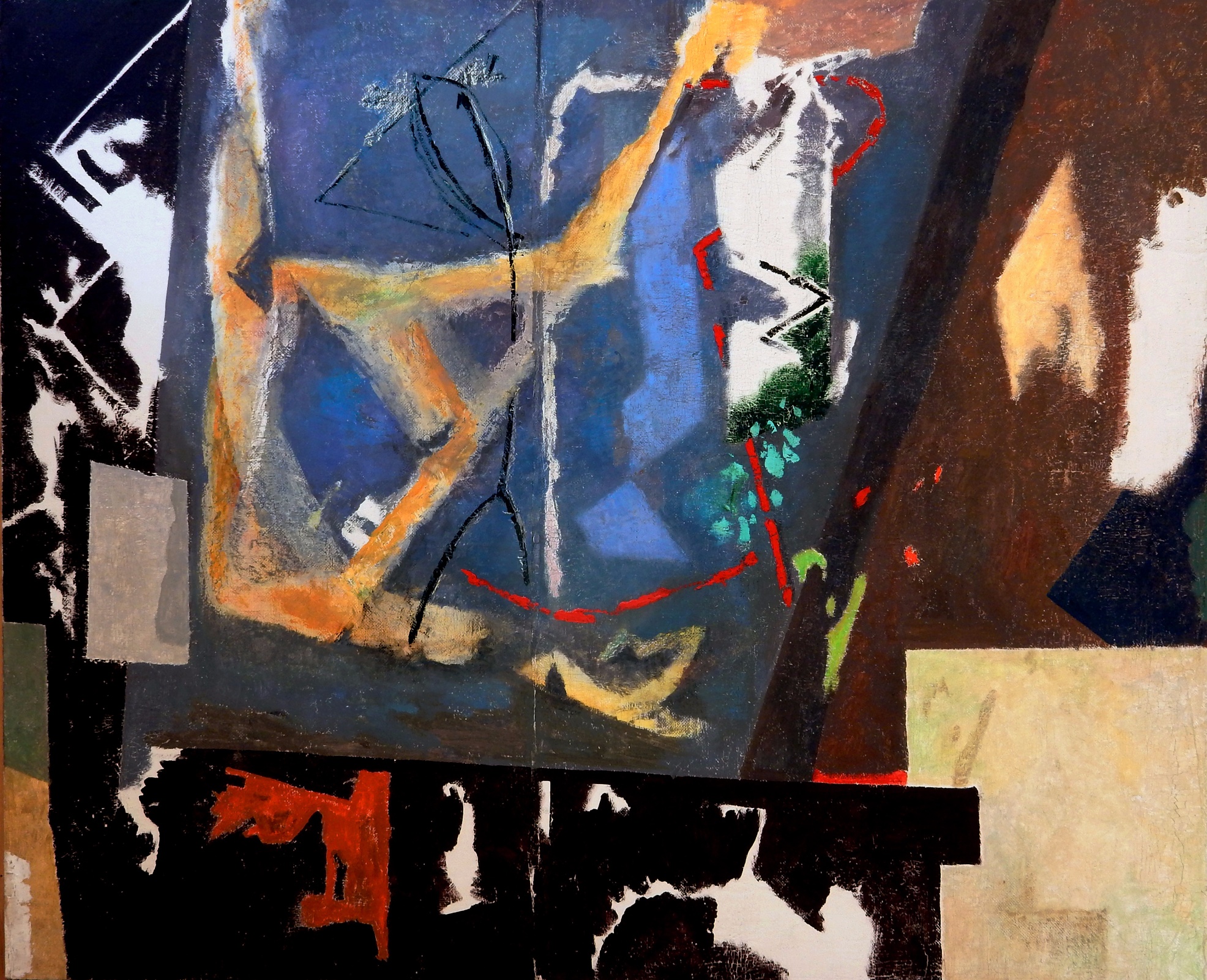 Купание  в нице 90х110   2017г